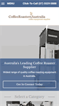 Mobile Screenshot of coffeeroasters.com.au
